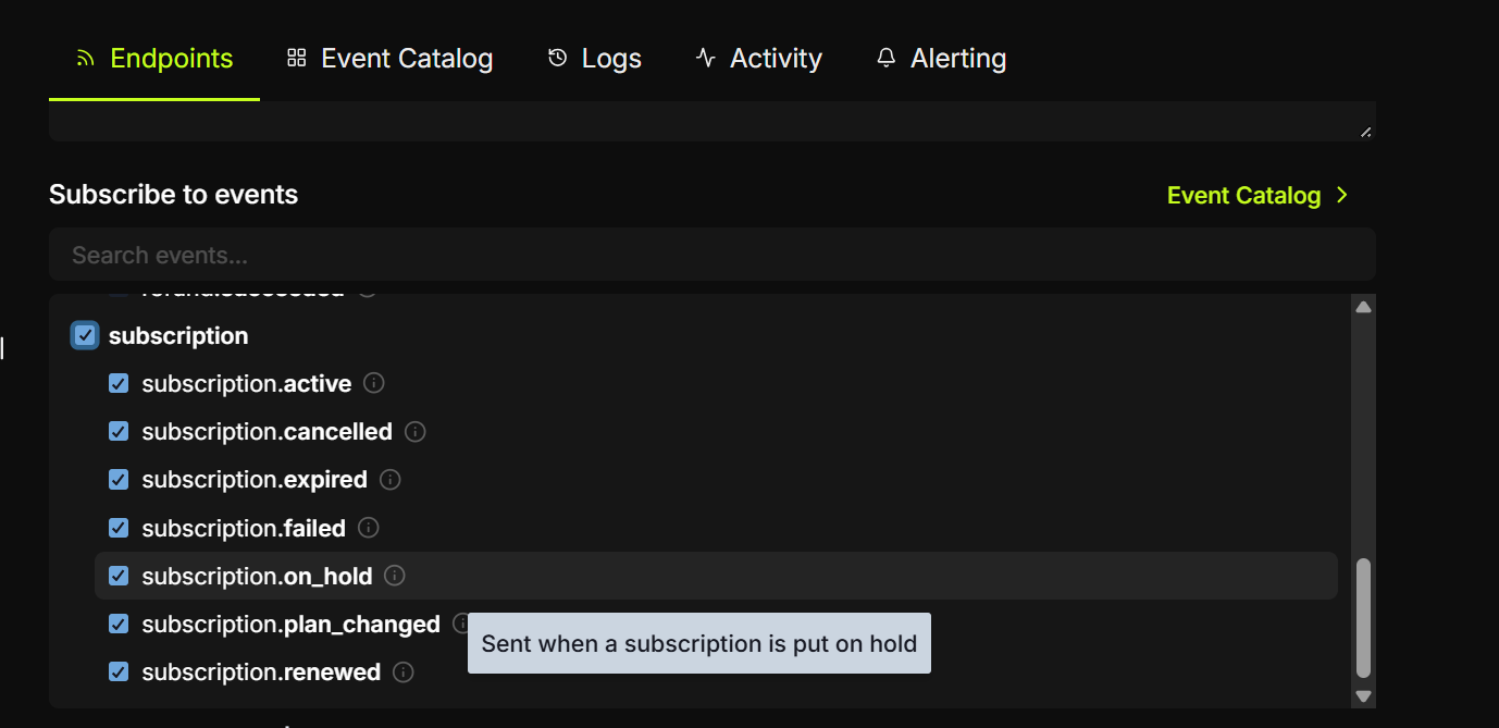 subscriptions